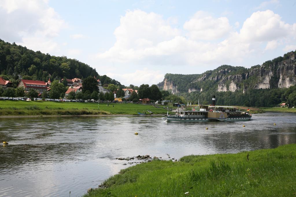 Landpension Bielatal - Raum Exterior foto